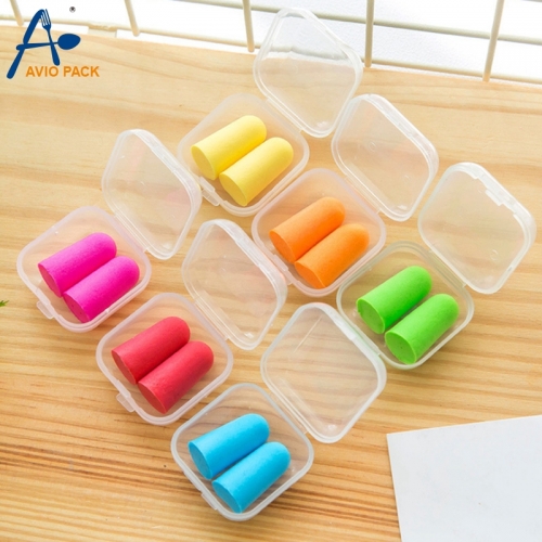 Airline Soft Foam Earbuds Ear Plug with box