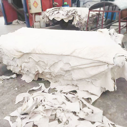 Wholesale White eco-friendly organophosphorus tanned cowhides