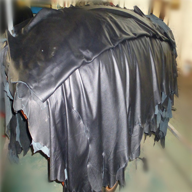 Full-grain Eco-friendly first layer natural milled cow leather
