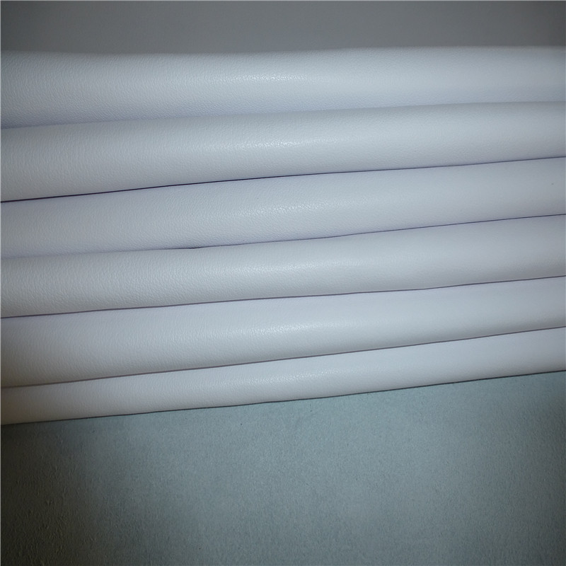 White first layer cow nappa leather