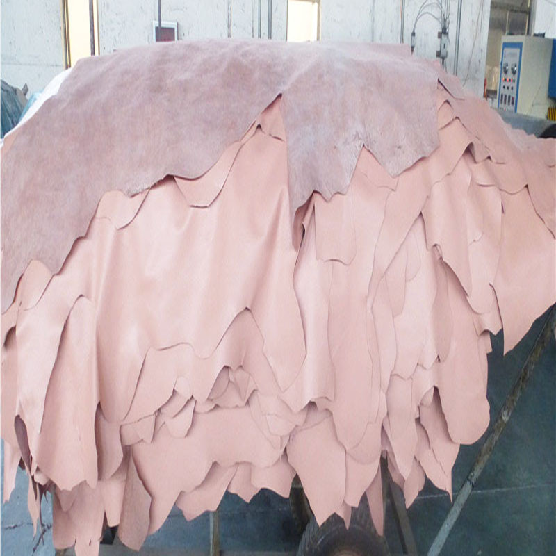 Full-grain Eco-friendly first layer Lychee embossed cow leather