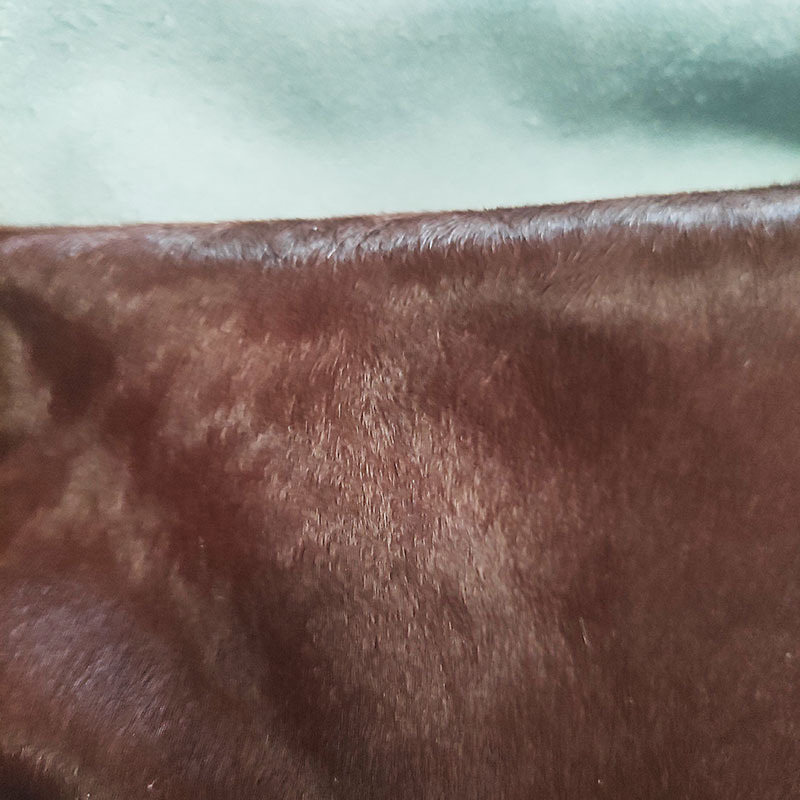 Wholesale Eco-friendly brown hair on cowhides