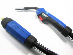 MB 15AK Gas Cooled CO2 Air Shielded Mig Welding Torch with Euro Adapter for Welding