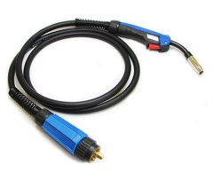 MB 15AK Gas Cooled CO2 Air Shielded Mig Welding Torch with Euro Adapter for Welding