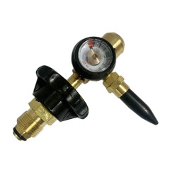 HR-03 Helium Gas High Pressure Regulator With Pressure Gauge