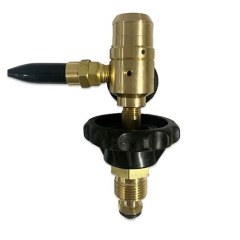 HR-03 Helium Gas High Pressure Regulator With Pressure Gauge