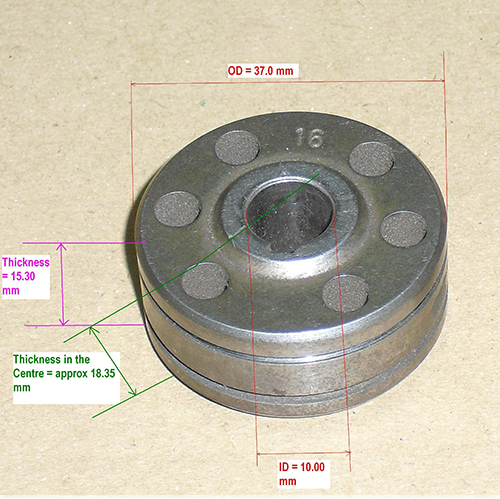 FR-ES-3 Esab Type Feeder Roller for Welding