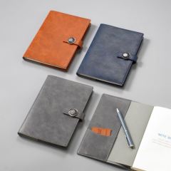Time magnetic buckle core notebook