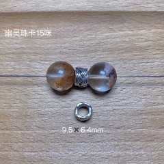 Lantern Flying Saucer Thick Bead Crystal Bracelet Pearl DIY Accessories Braided Rope
