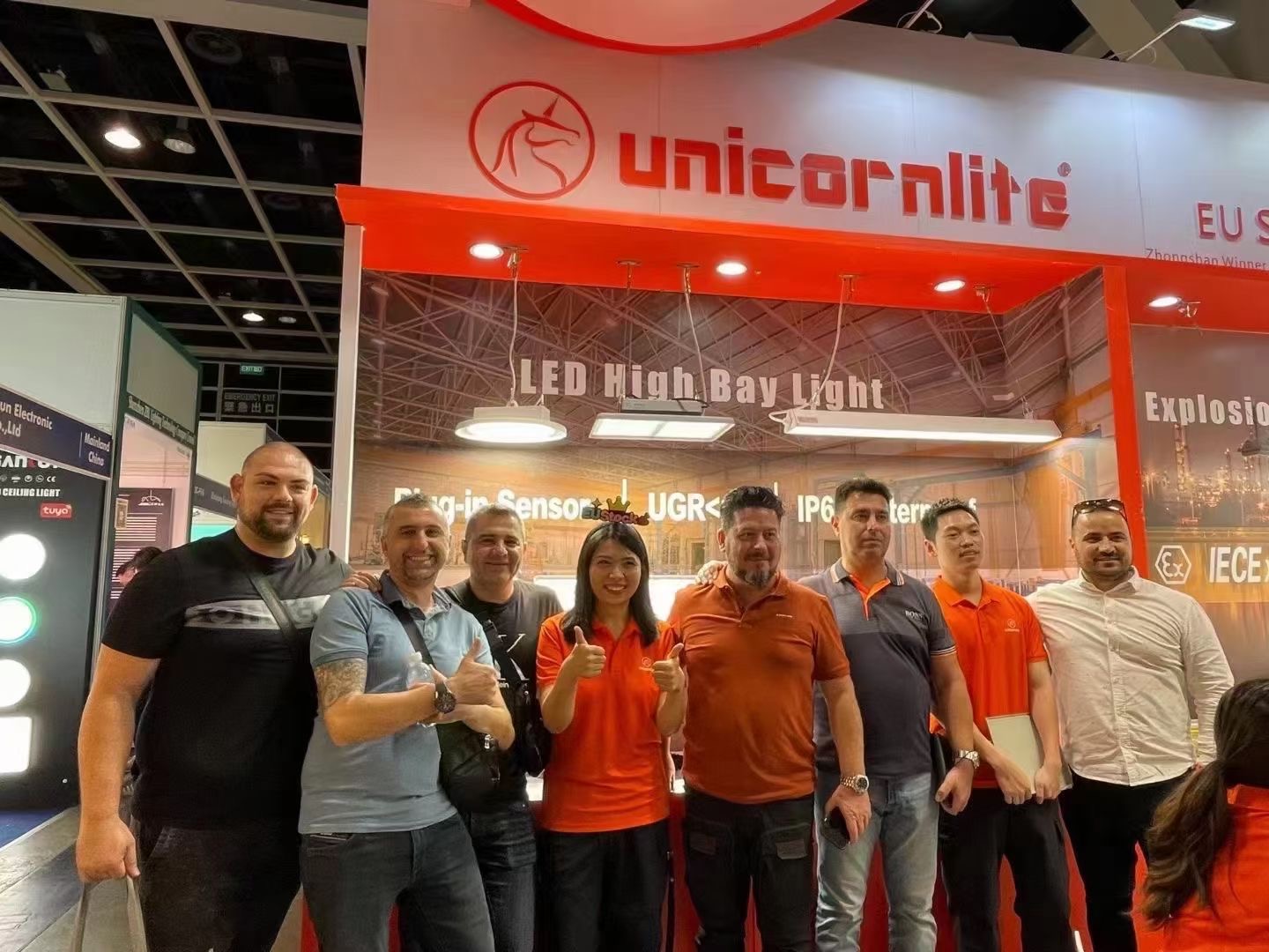 Unicornlite Got Great Success in HK Lighting Fair