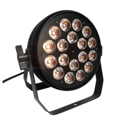 4 Pack 18*18w RGBWA+UV Slim LED Par Light Sound Activated Stage disco Lights