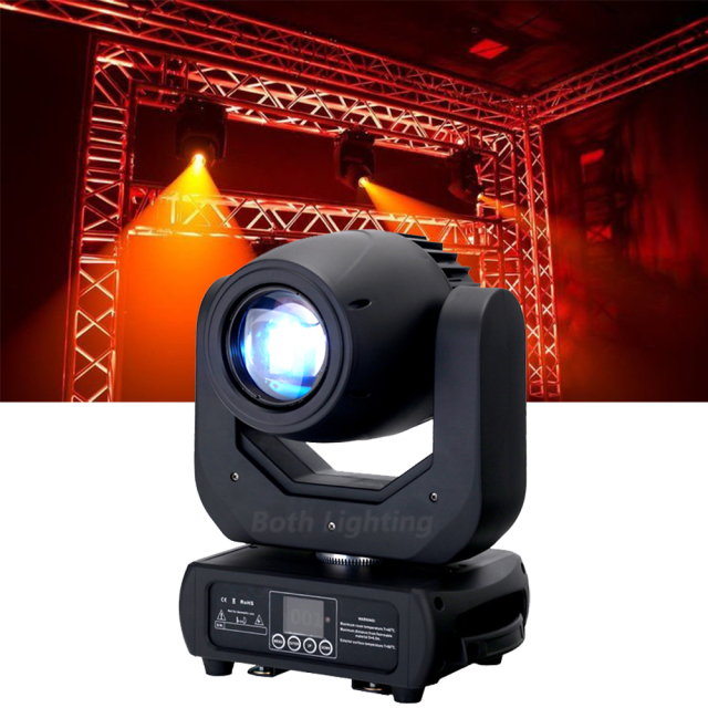 USA Warehouse 2pcs with a case 150w LED Spot Moving Head Light DJ Set DMX Stage Light for Wedding Party