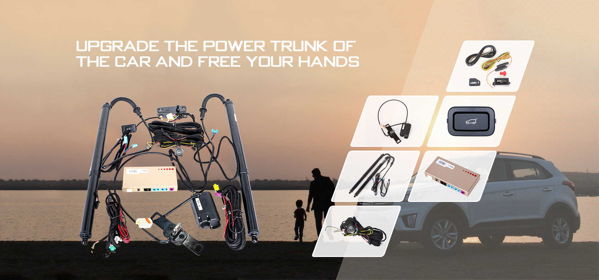 UPGRADE THE POWER TRUNK OF THE CAR AND FREE YOUR HANDS