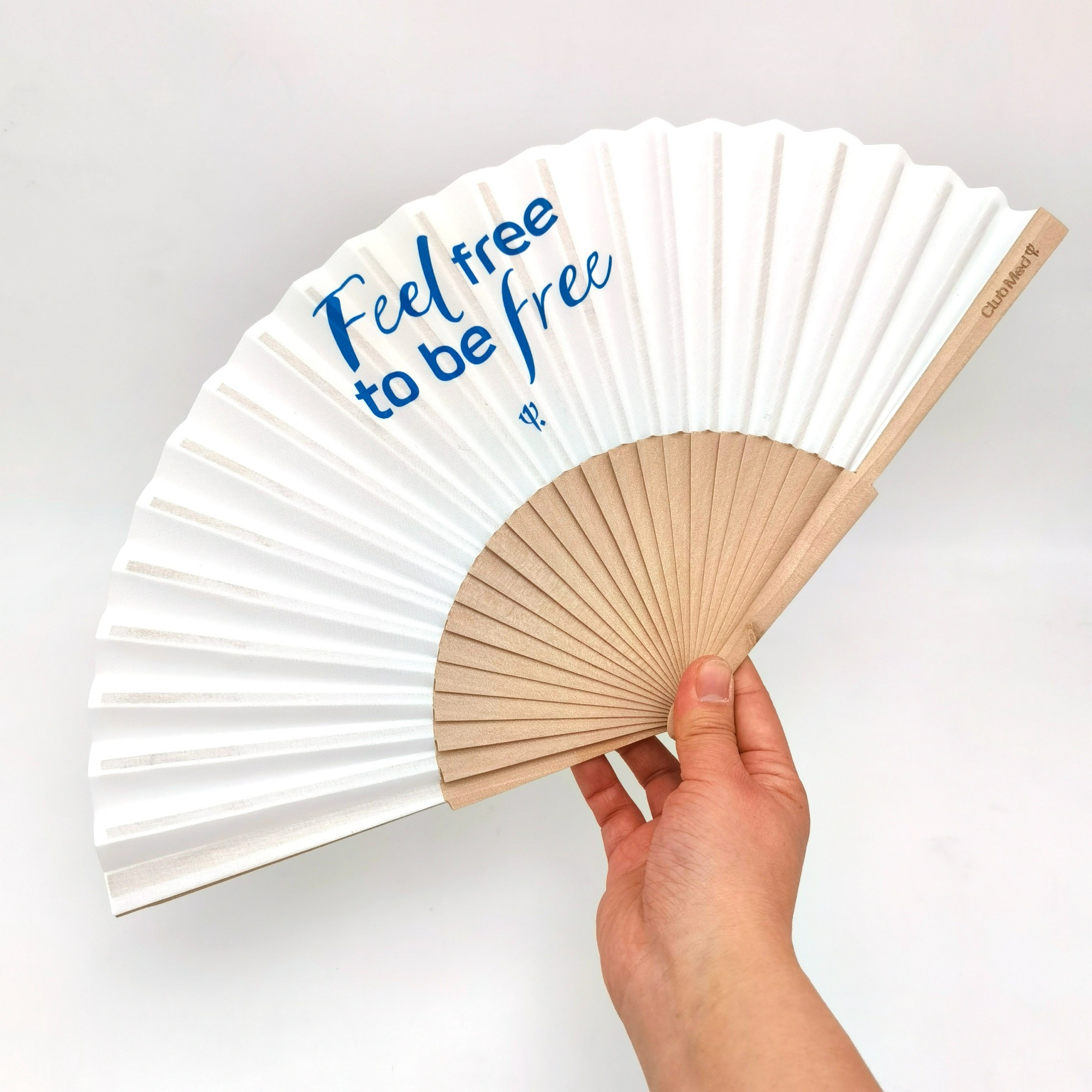 Quality Custom Cotton Cover Hand Fan