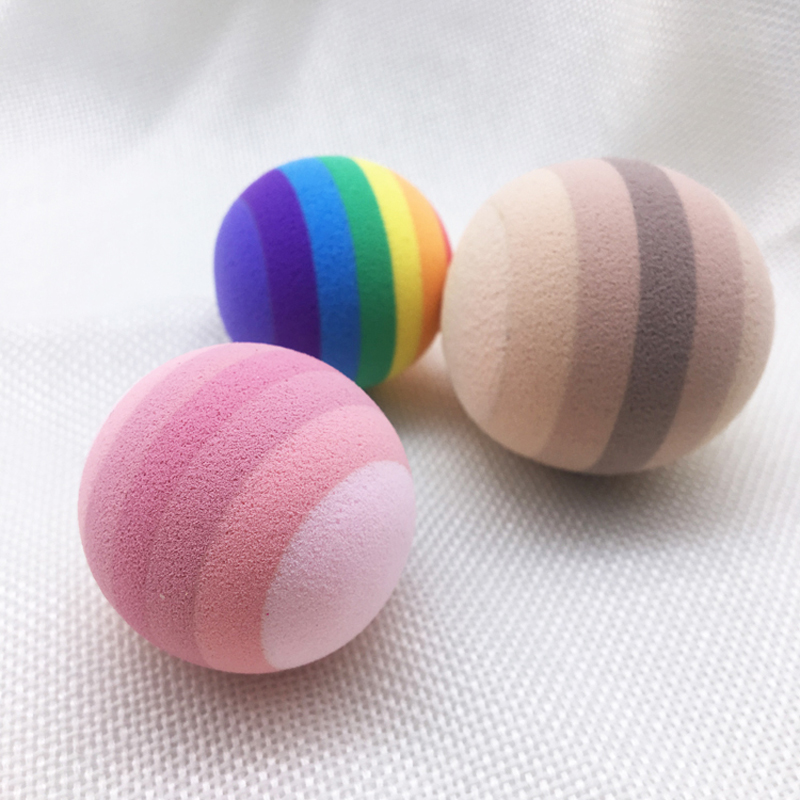Ball Shape Rainbow Color Beauty Blender
