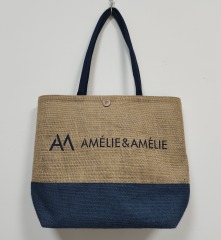 Custom Promotional Branded Eco-Friendly Natural Jute Bag Shopping Bag