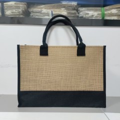 Custom Promotional Branded Eco-Friendly Natural Jute Bag Shopping Bag