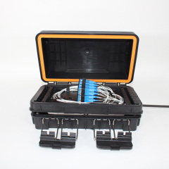 16 fiber outdoor fiber optic distribution box ftth optic fiber terminal box