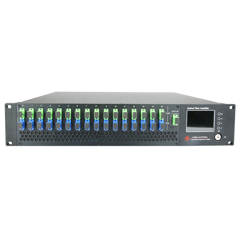 PG-EA165 2U16 ports 13-23dB output EDFA with WDM