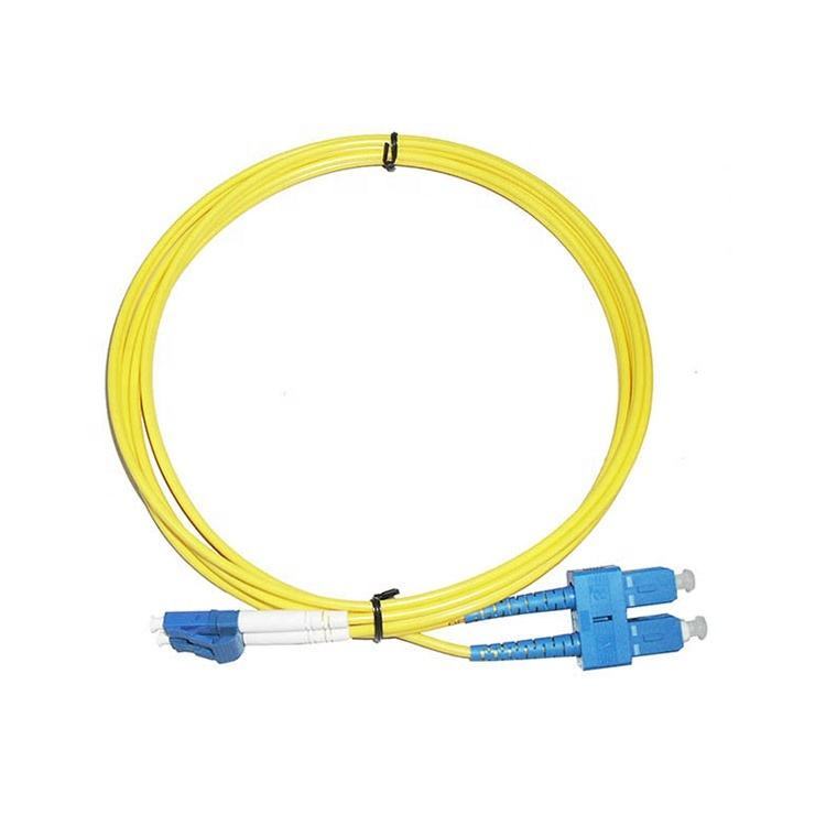 single mode G652D G657A 3 meters fiber optic patch cord sc upc patch cord