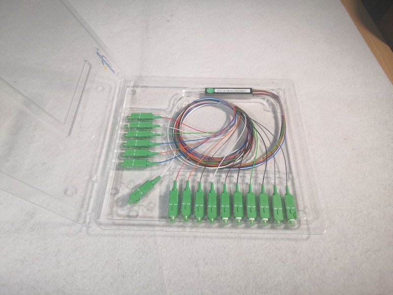 1X16 mini PLC optical fiber splitter