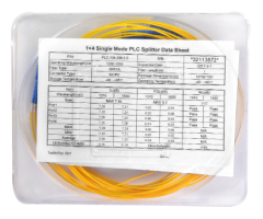 1X4PLC optical fiber splitter