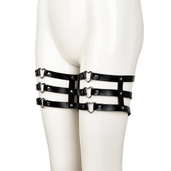 MF117--Hot-selling fashion street photos with leather wear leggings heart jewelry black women's sexy accessories