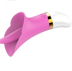 MY-961--New silicone honey tongue oral love vibration massager