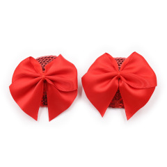 202000063--Flirting jewelry bra red bow nipple black round silicon anti-exposure sexy breast patch