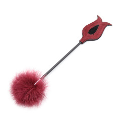 272100114-Sex accessories black and red feather swatter couples flirting teasing stick flirting feather swatter