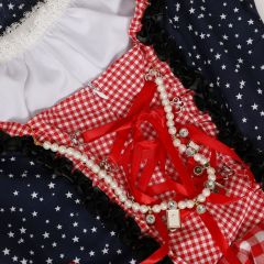 8165--German Bavarian skirt cosplay Oktoberfest costume