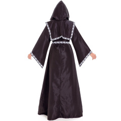 10027--Cosplay Skeleton Cloak Death Witch Game Clothes Uniform
