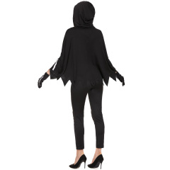 82231--Skeleton Cloak Set Horror Death Skeleton Cloak Halloween Costume