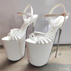 gg22--New style sandals 22cm super high stiletto heels steel heels large size