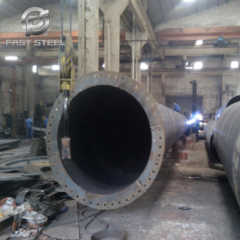 Spiral steel column