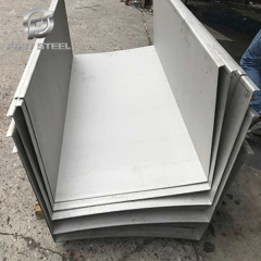 Stainless steel gutters