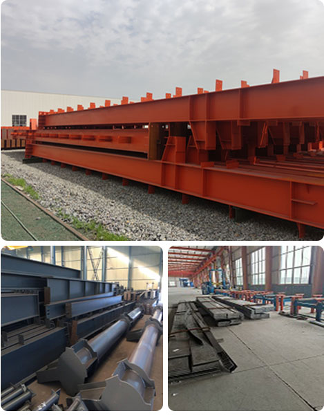 Steel structure fabrication and processing