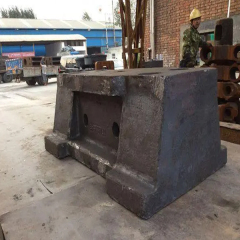 Forging machine base