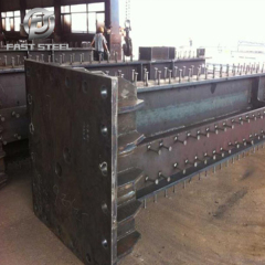 Steel structure welding joint
