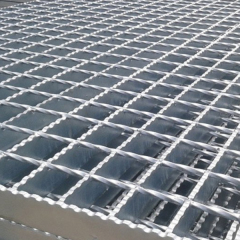 Power plant steel grille