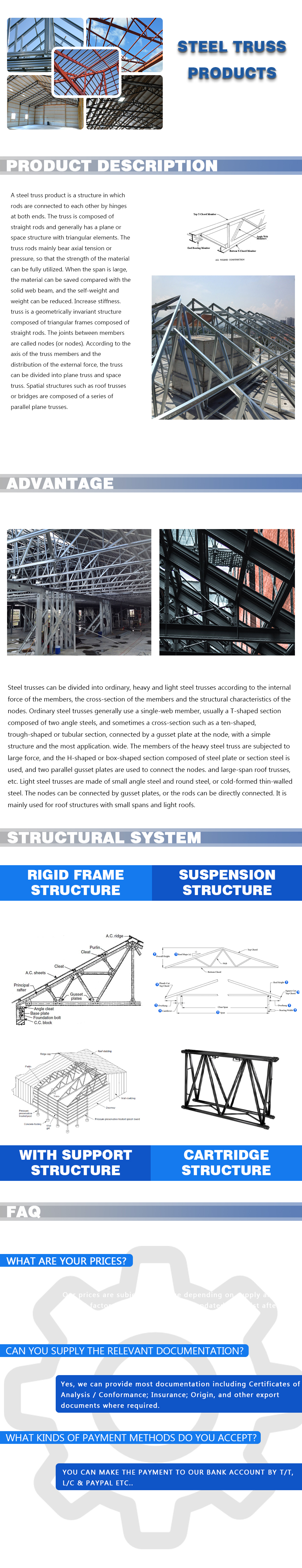 Steel Truss Products