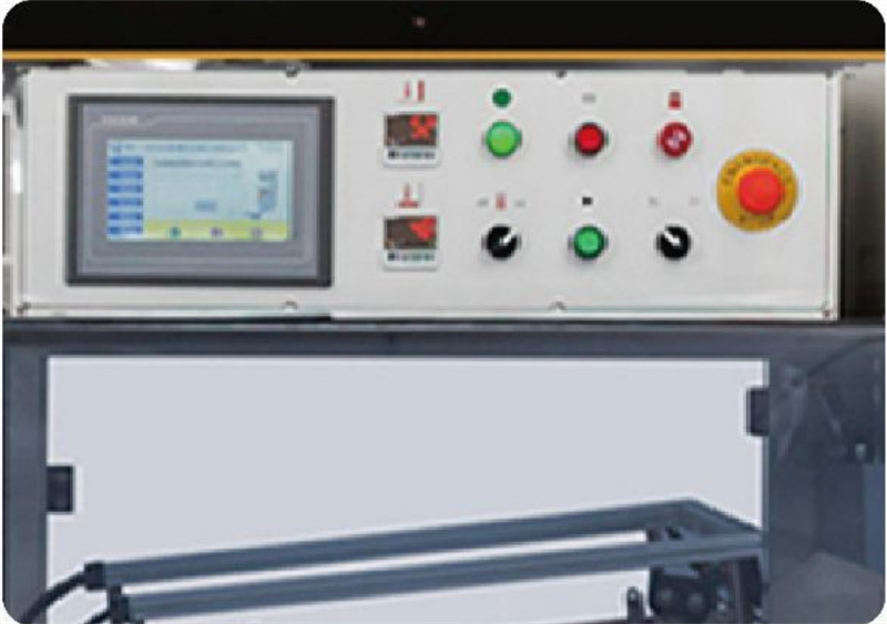 Automatic Top and Bottom Horizontal Bagging Sealing Labeling Machine For Carton