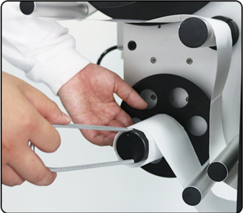 Automatic Real-time Printing Labeling Machine Sticker Horizontal Way Labels Applicator