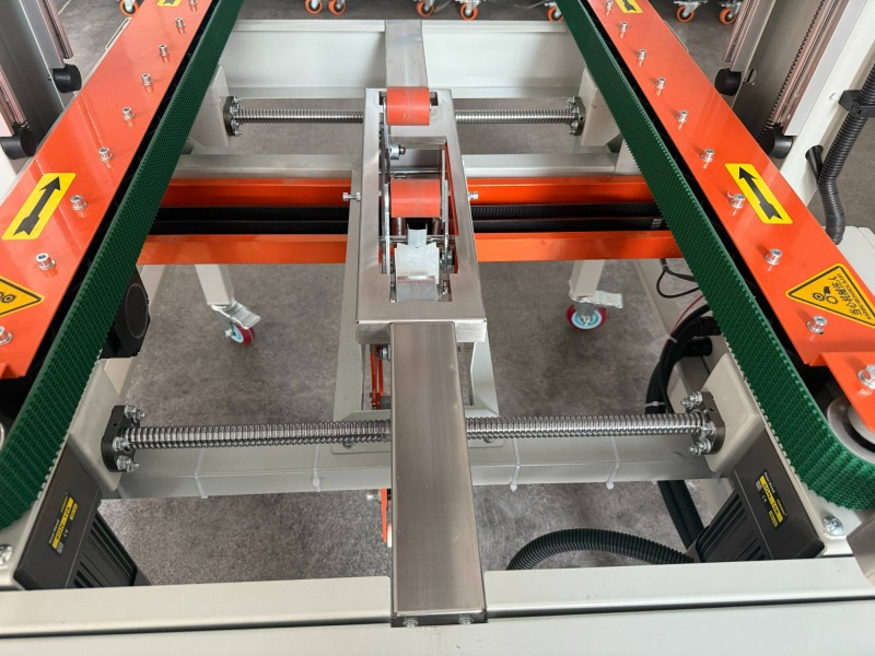 One-click Adjustable Top Bottom Tape Electric Stable Automatic Carton Sealer Box Sealing Machine Printing Labeling Function