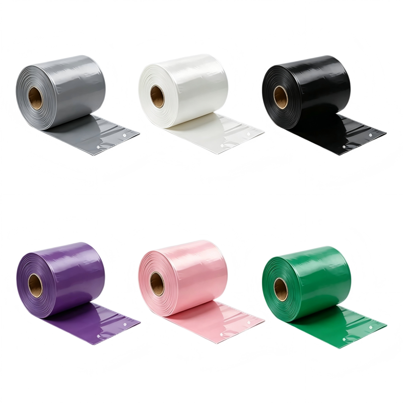 Poshysmart Pre-opened Roll Bags, Custom Size & Color, Sold Separately or with Automatic Bagger