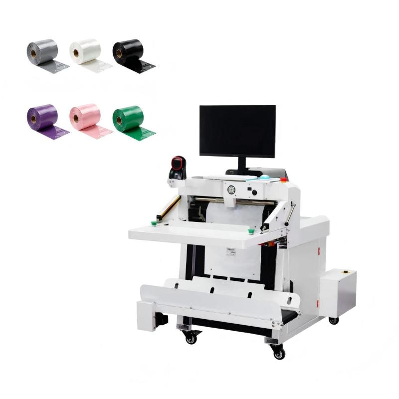 Poshysmart Pre-opened Roll Bags, Custom Size & Color, Sold Separately or with Automatic Bagger