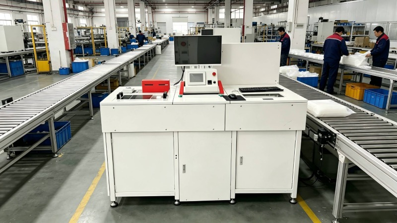 Vertical Type High Speed Automatic Bubble Film Wrapping Machine Poshysmart Shockproof Product Packing Machinery