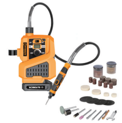 WORKSITE Cordless Rotary Tool Stationary