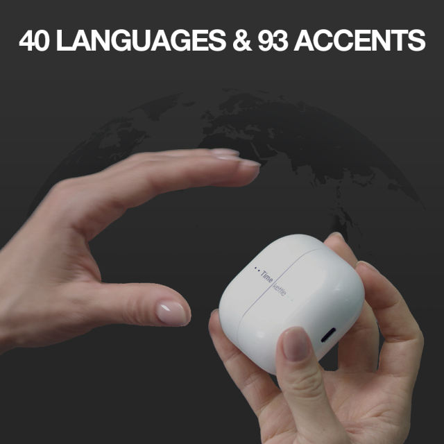 Timekettle M2 Language Translator Earbuds - 3-in-1 Music&Calls&Translation
