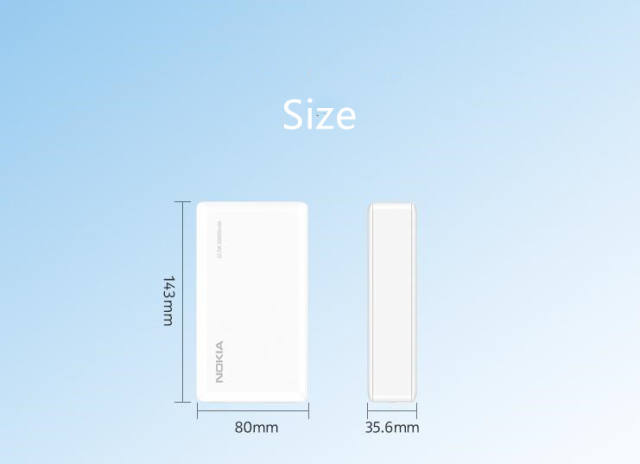 Nokia P6203 Power Bank/Power Bank 30000mAh Large Capacity 22.5W 18W PD Fast Charge P6203